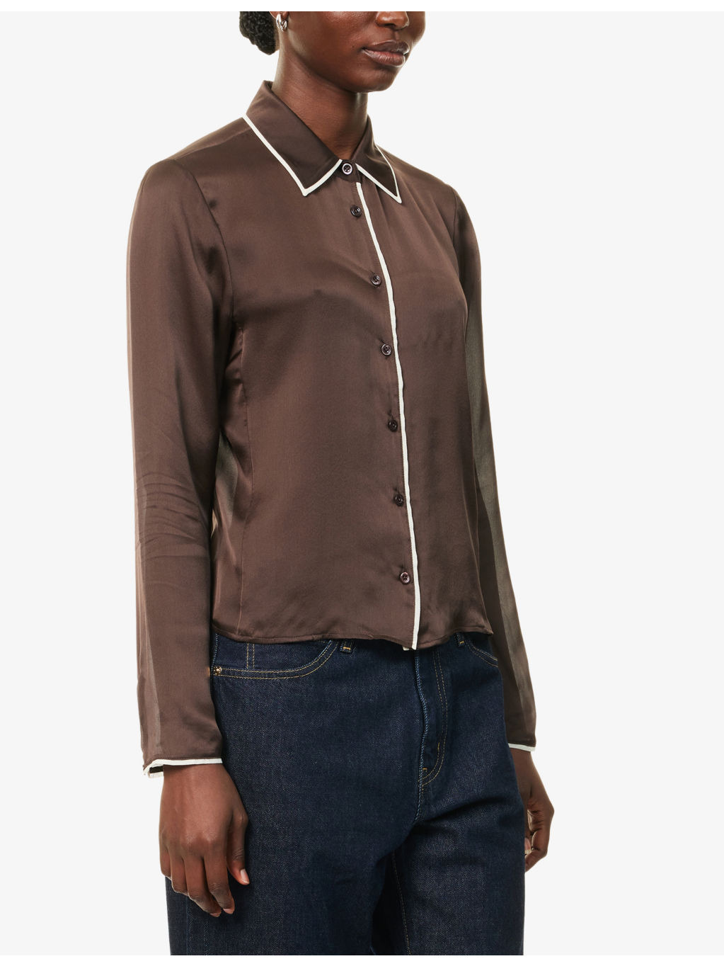 The Slim Essential Silk Shirt - 3