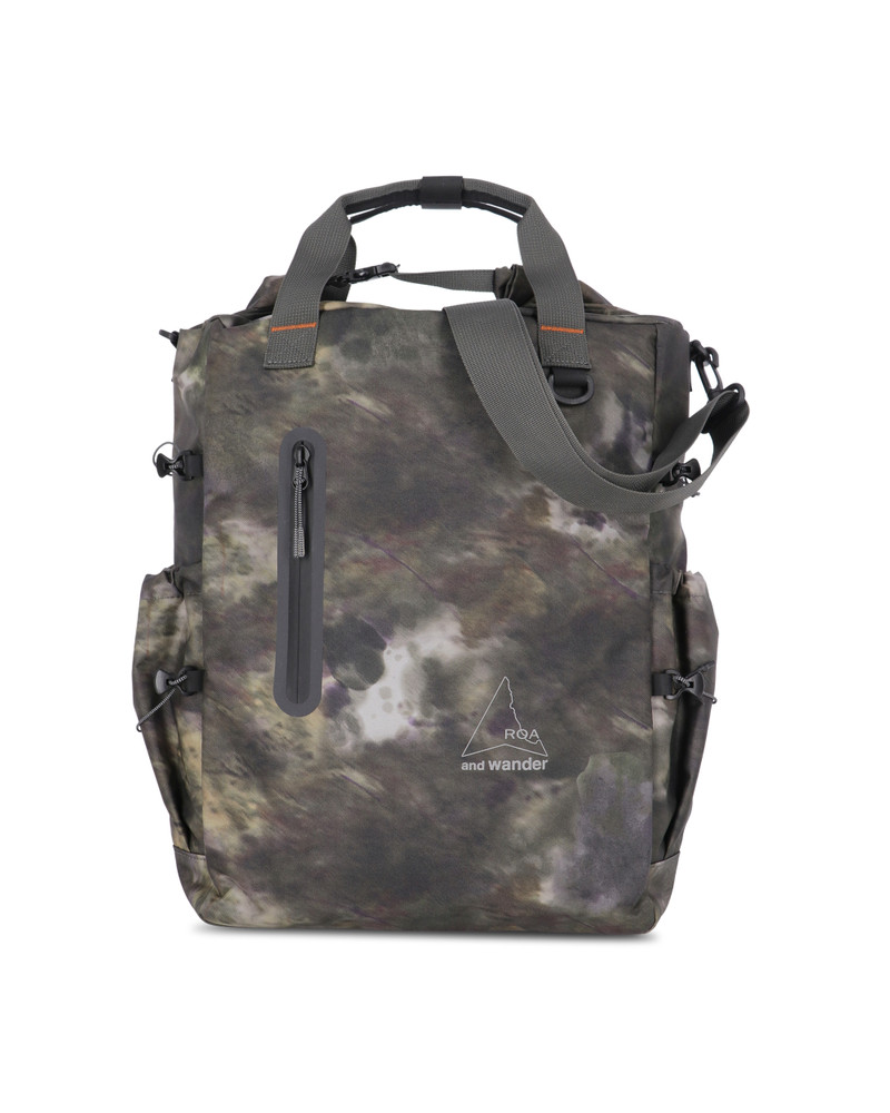 ROA x and wander 2Way Tote Bag Camouflage 1