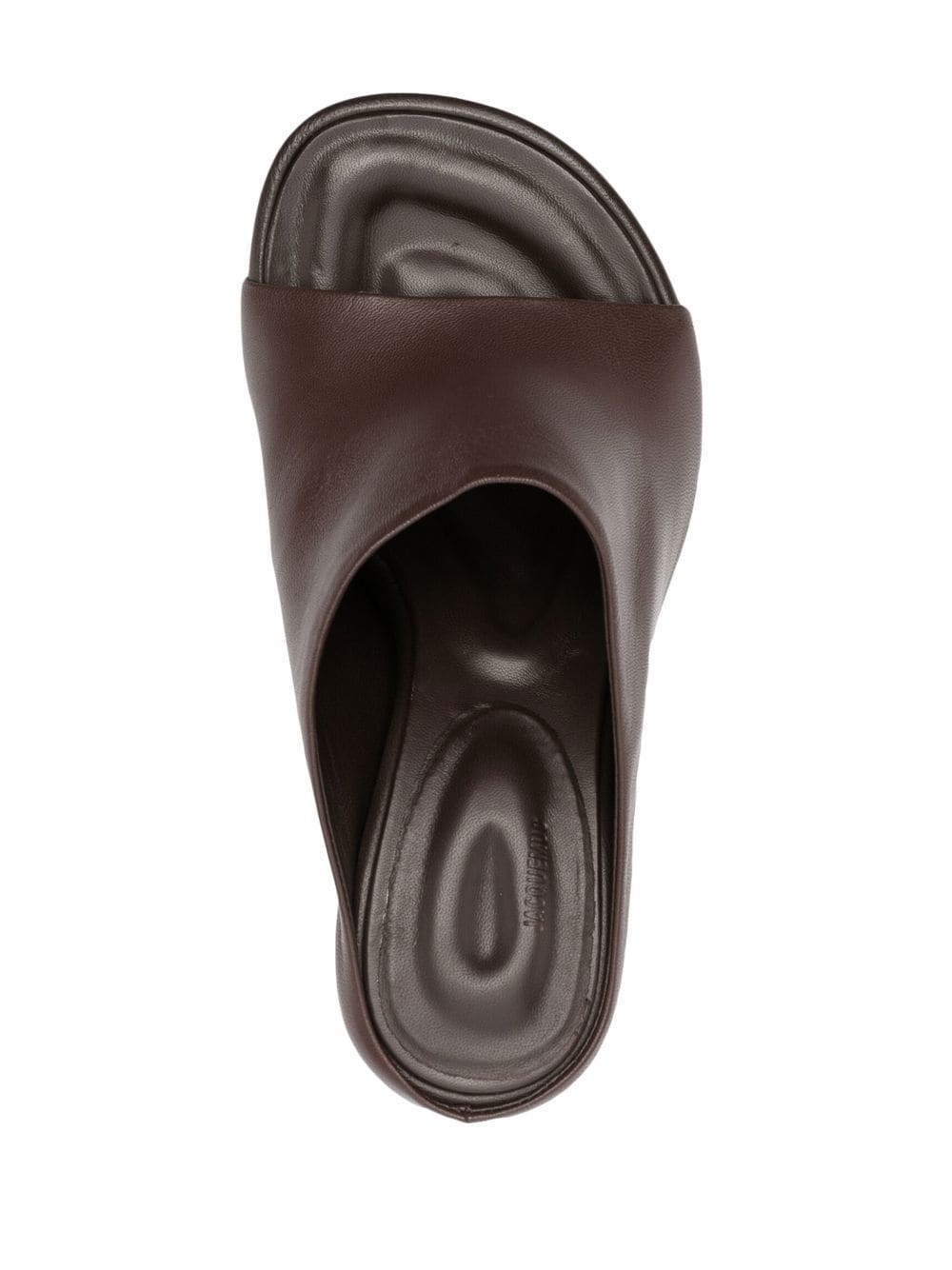 85mm leather mules - 4