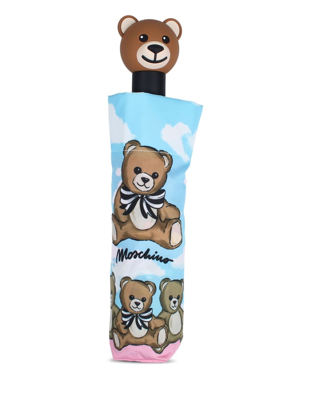 teddy bear-print umbrella - 3