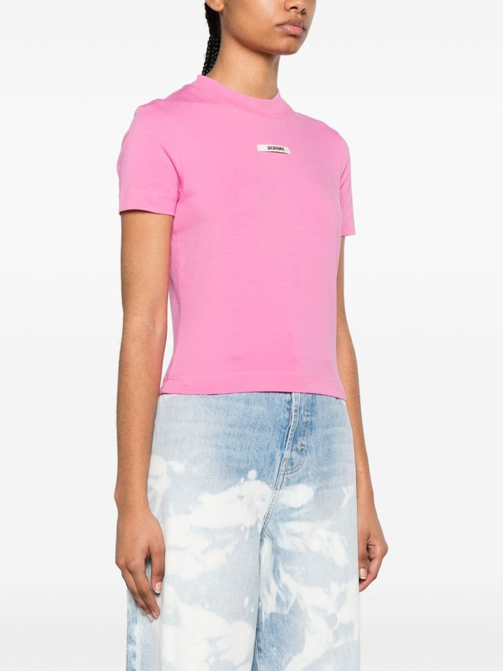 Gros Grain logo-patch T-shirt - 3