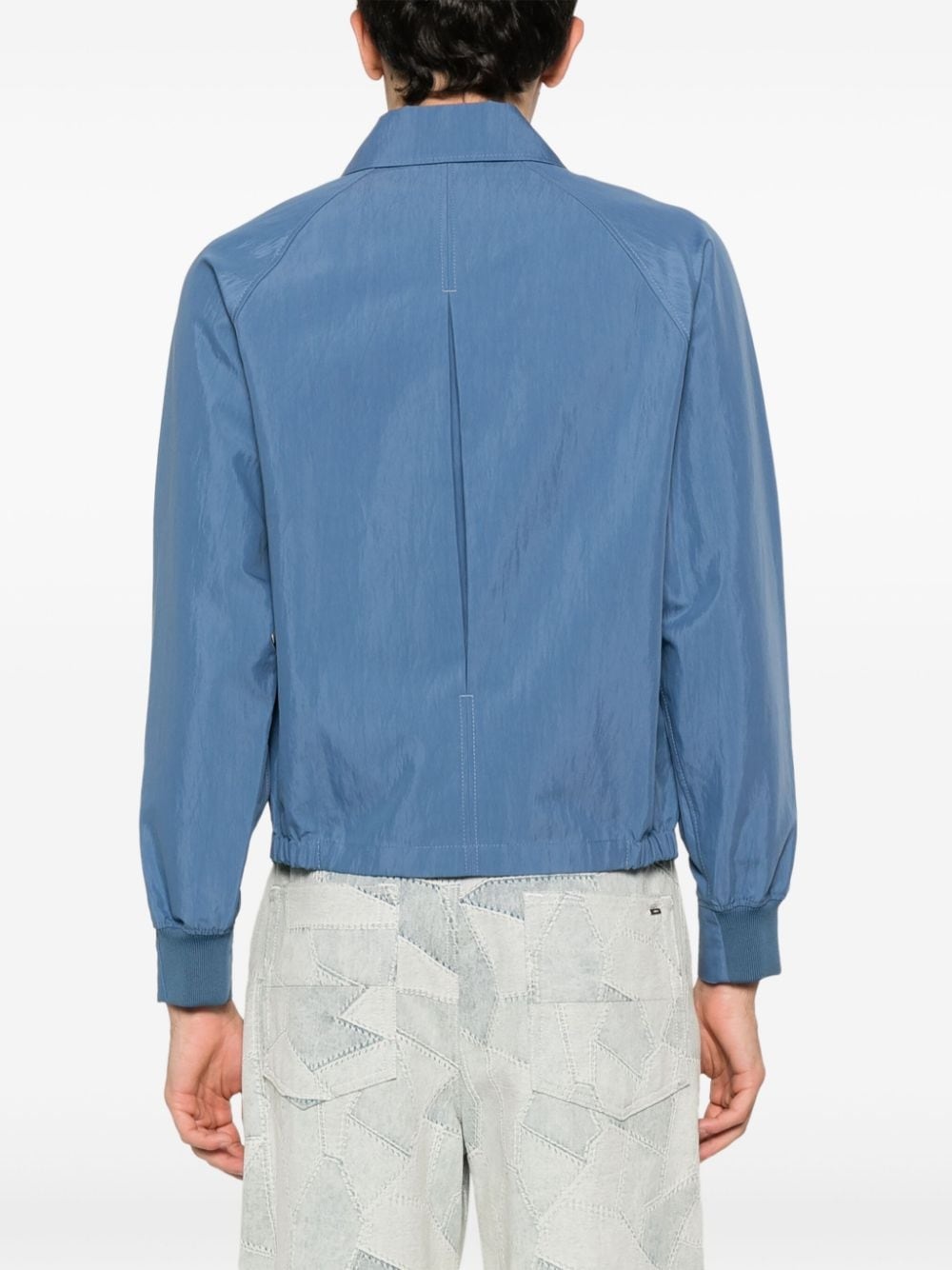 Floating Flower-patch bomber jacket - 4