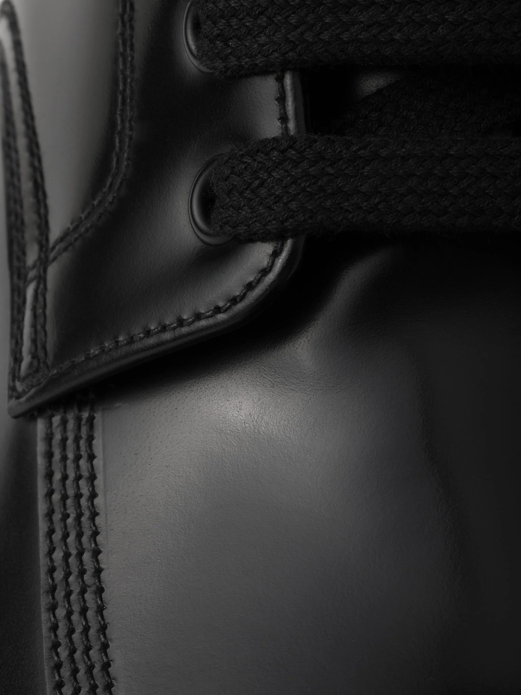 brushed-leather boots - 6