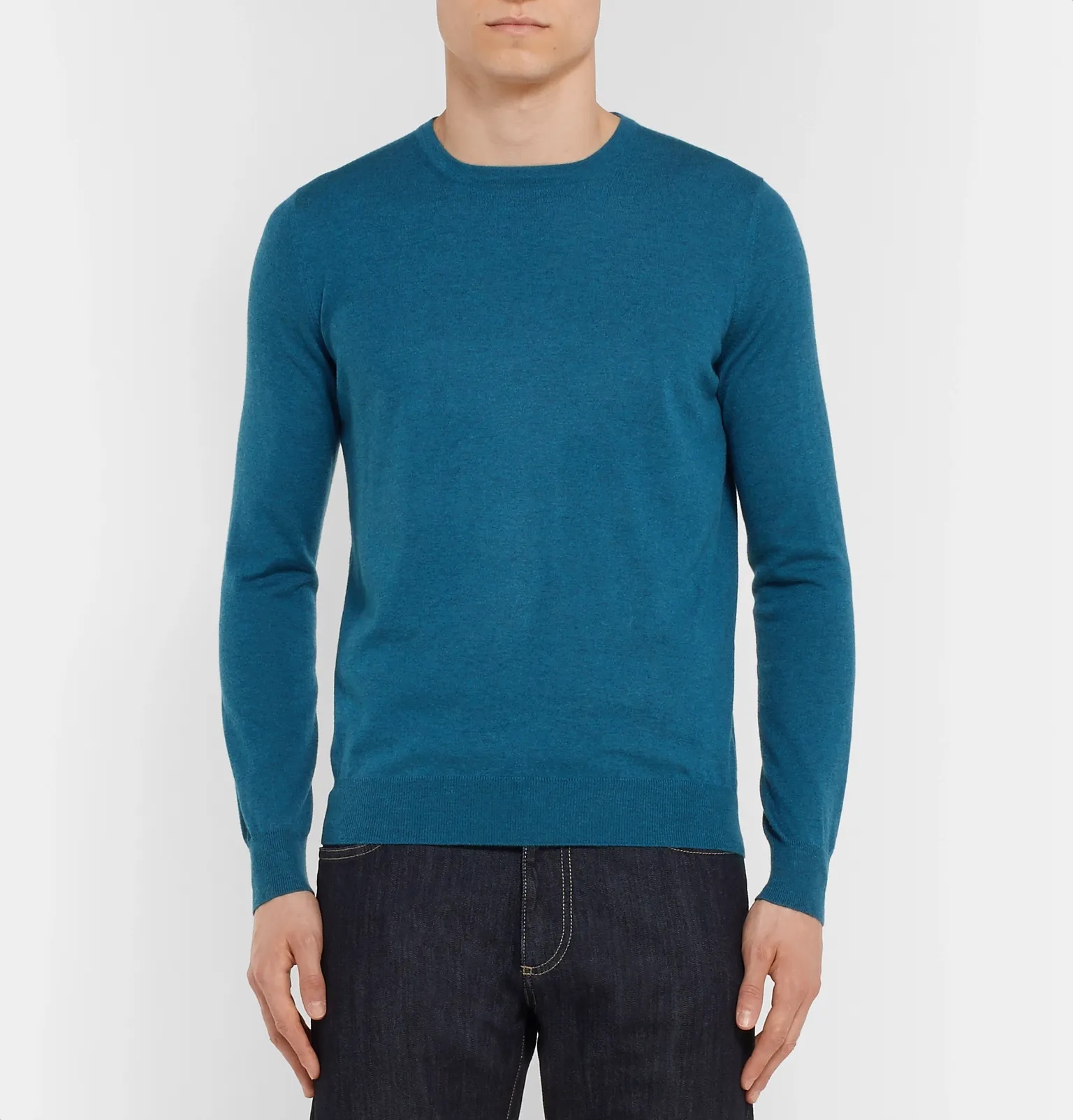 Slim-Fit Cashmere Sweater - 10