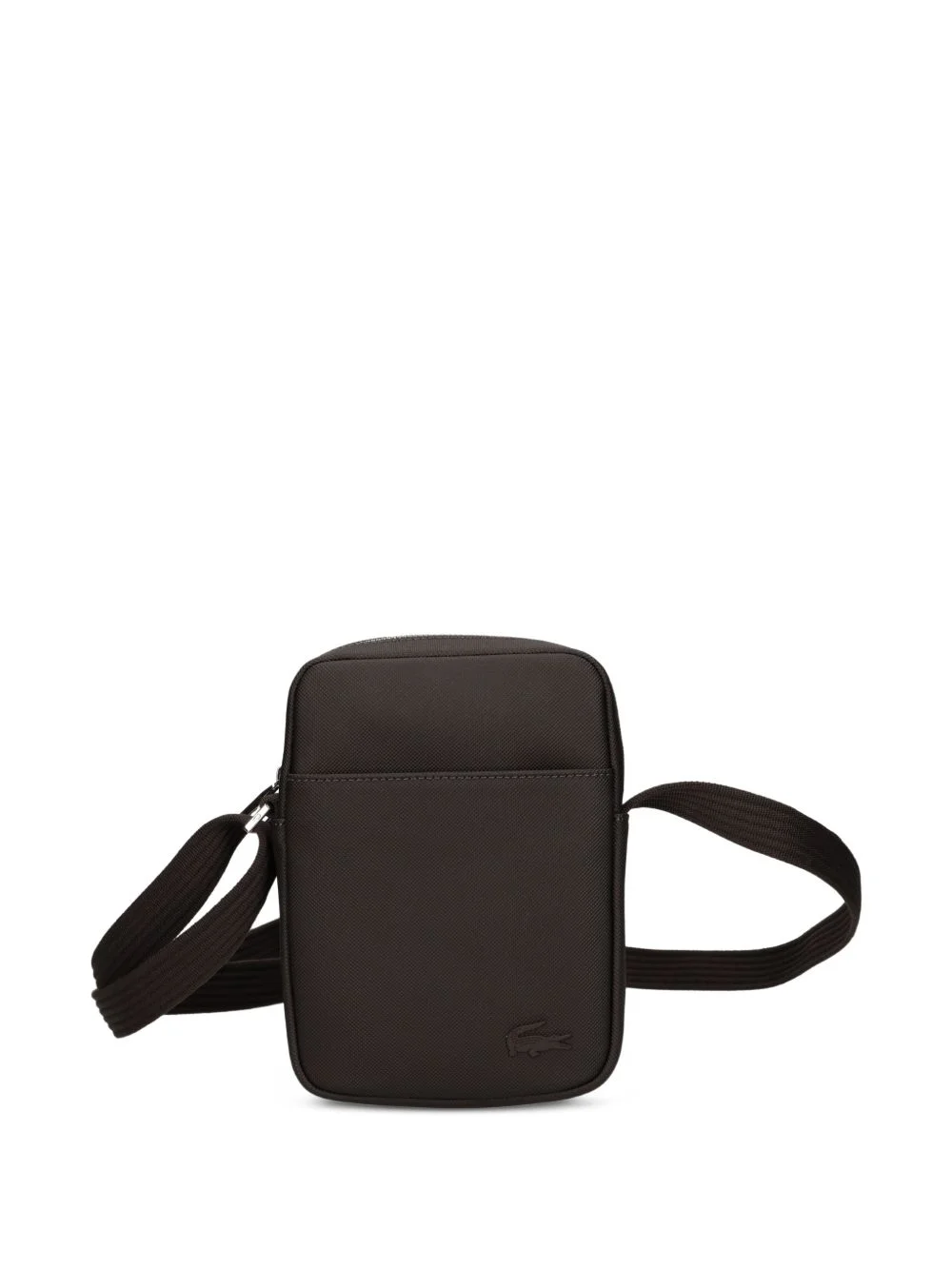logo-plaque shoulder bag - 1