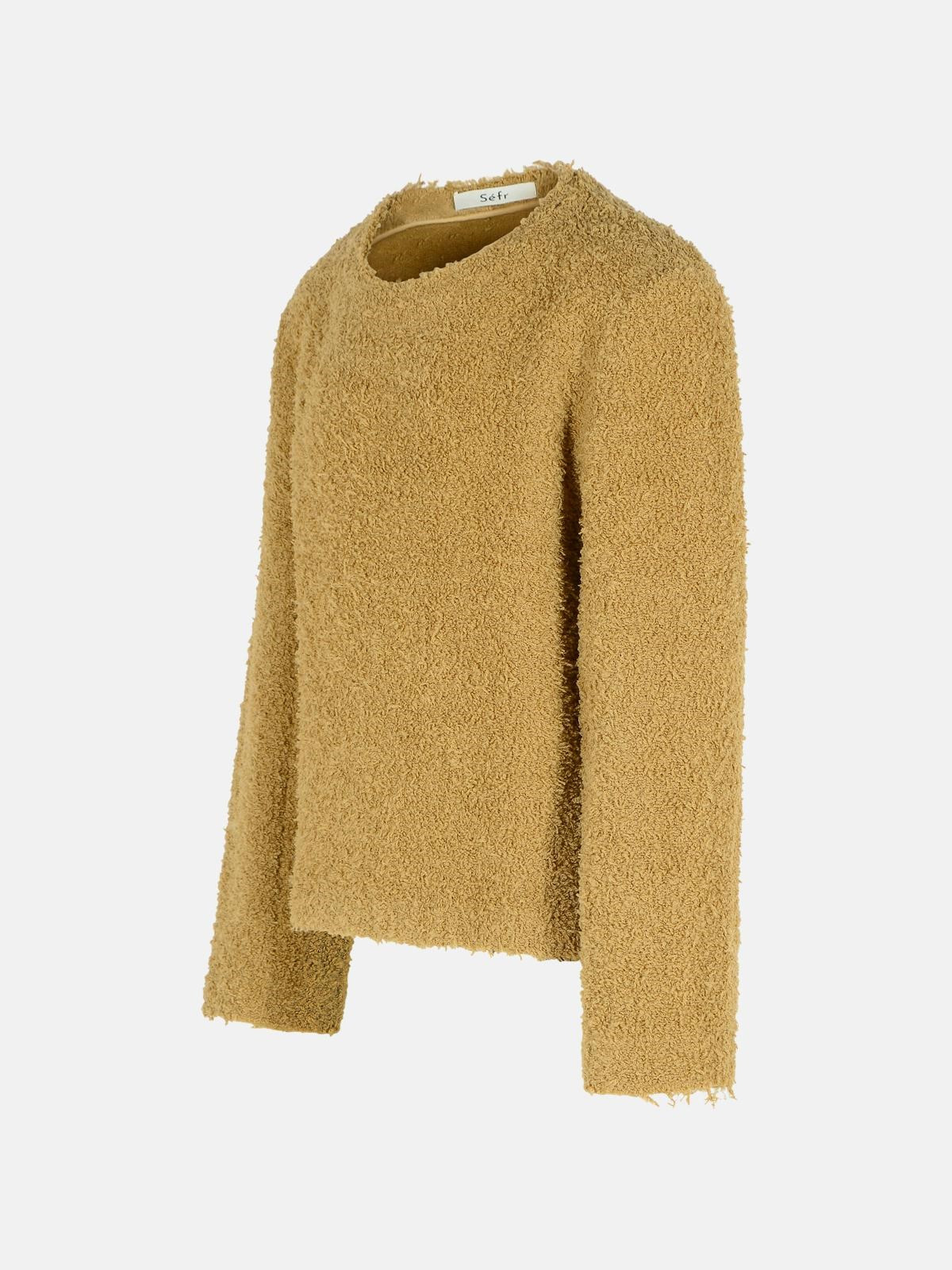 'DIGNAN' BEIGE VIRGIN WOOL SWEATER - 2