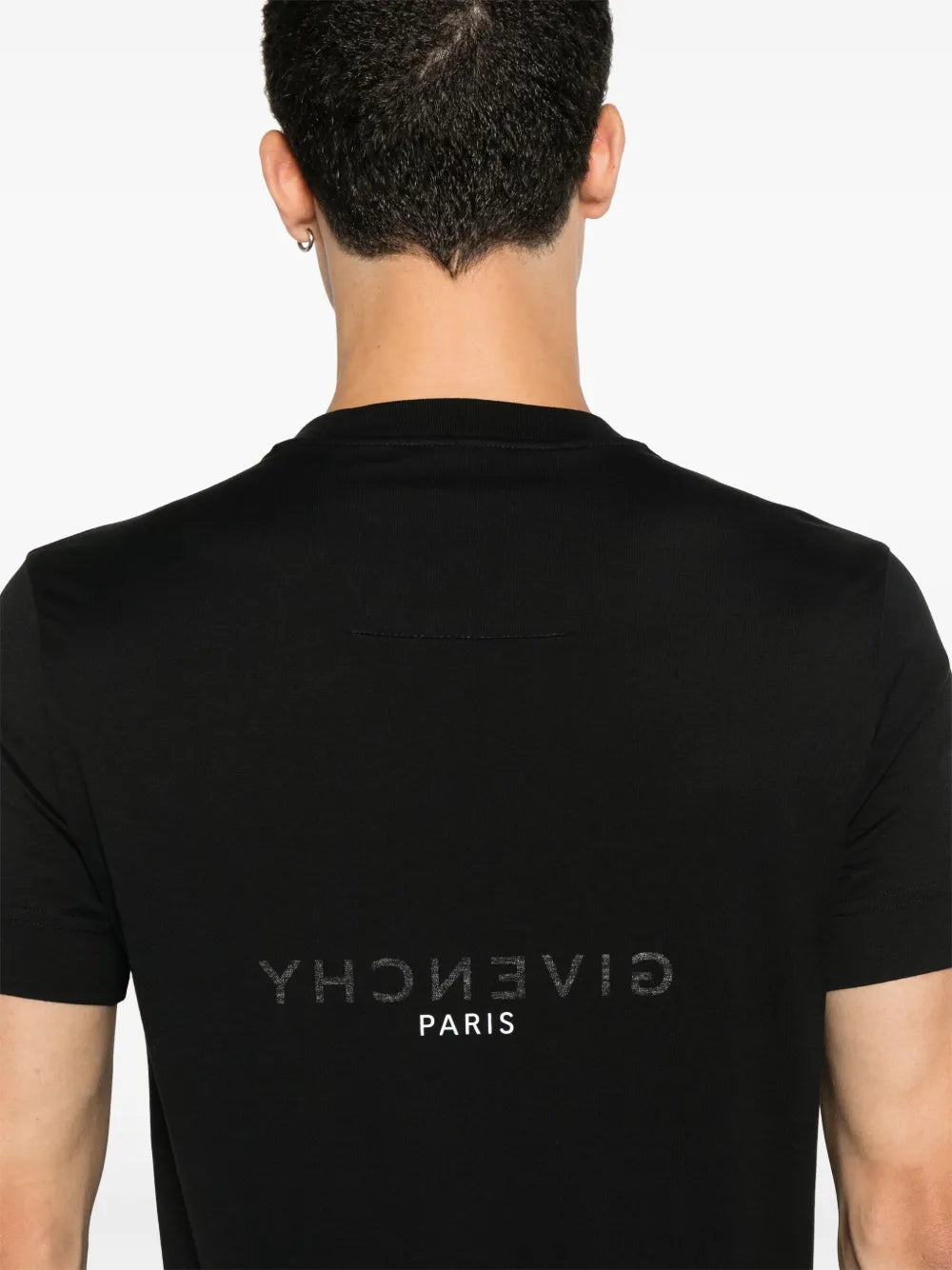 T-shirt à logo inversé - 7
