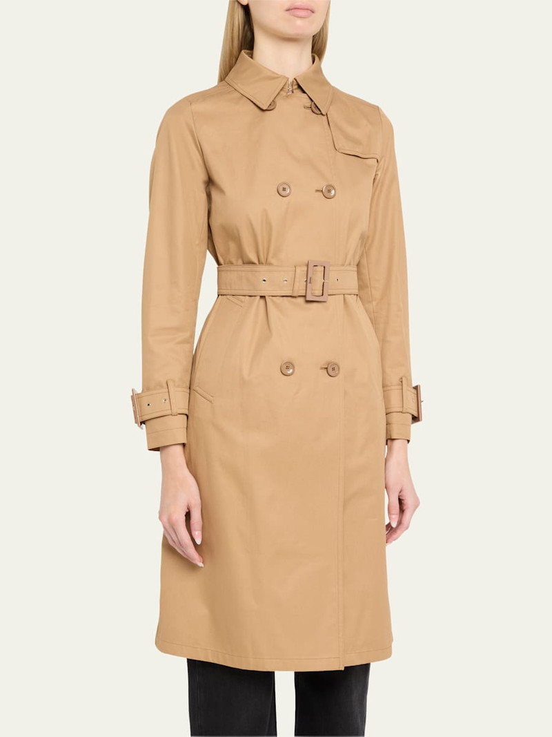 Herno Delon Double-Breasted Trench Coat outlook