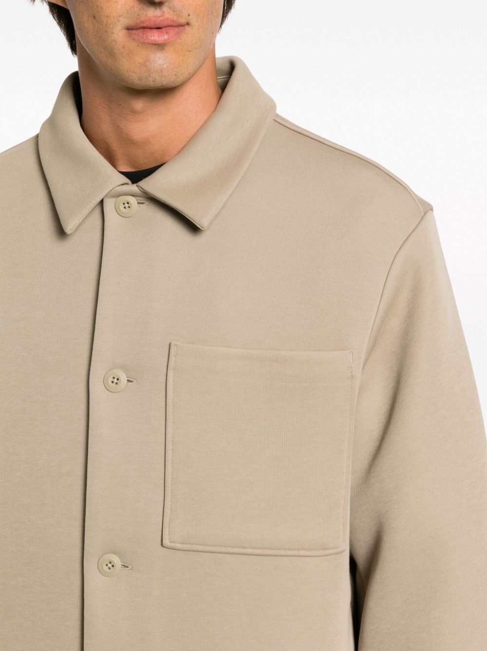 Reimagined technical-fleece shirt jacket - 5