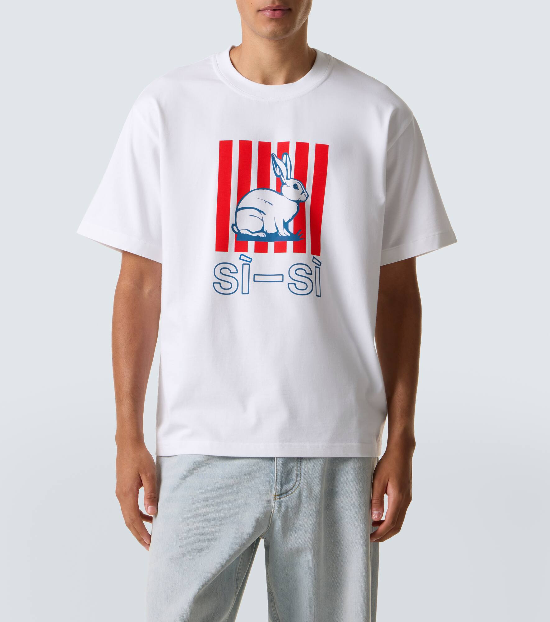 Printed cotton jersey T-shirt - 3