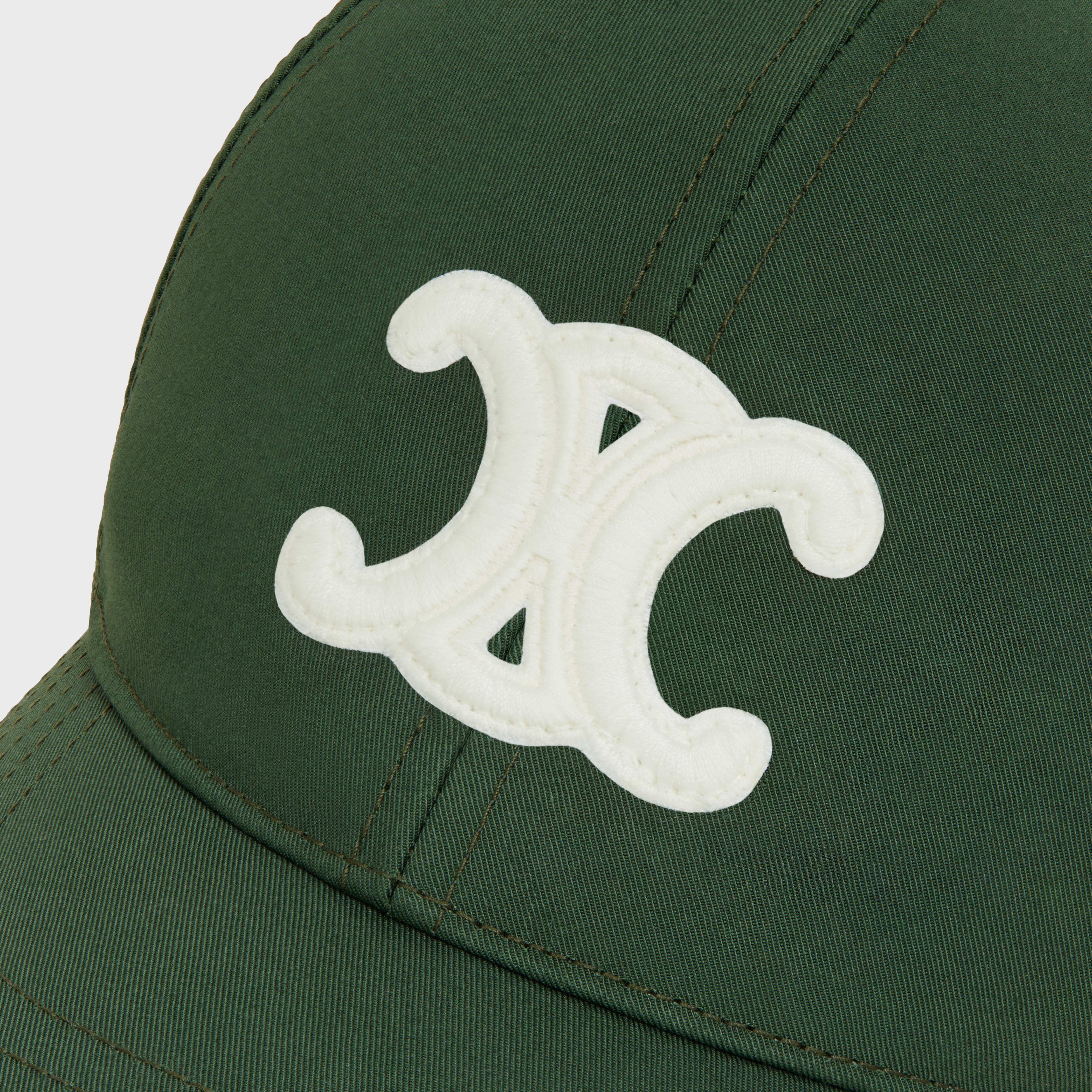 triomphe baseball cap in cotton - 5