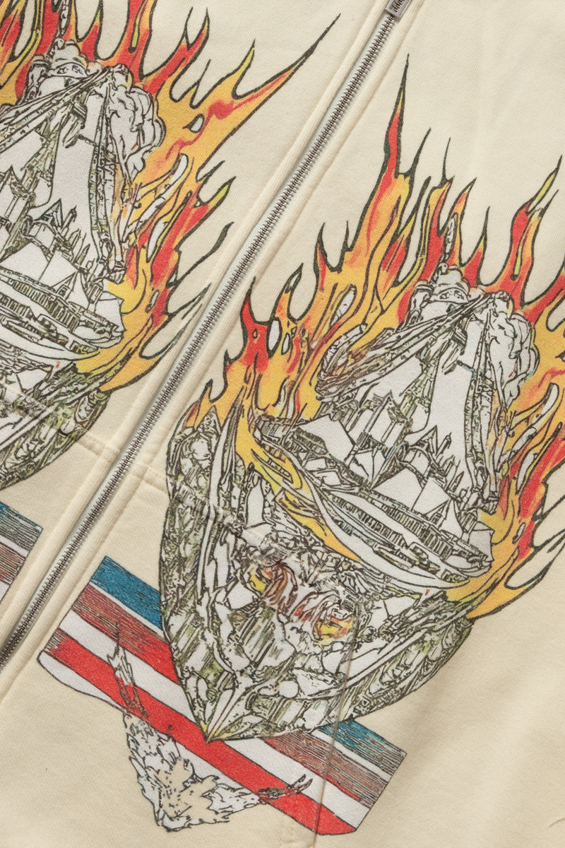 WHO DECIDES WAR ENGULFED MEMORIES ZIP UP outlook