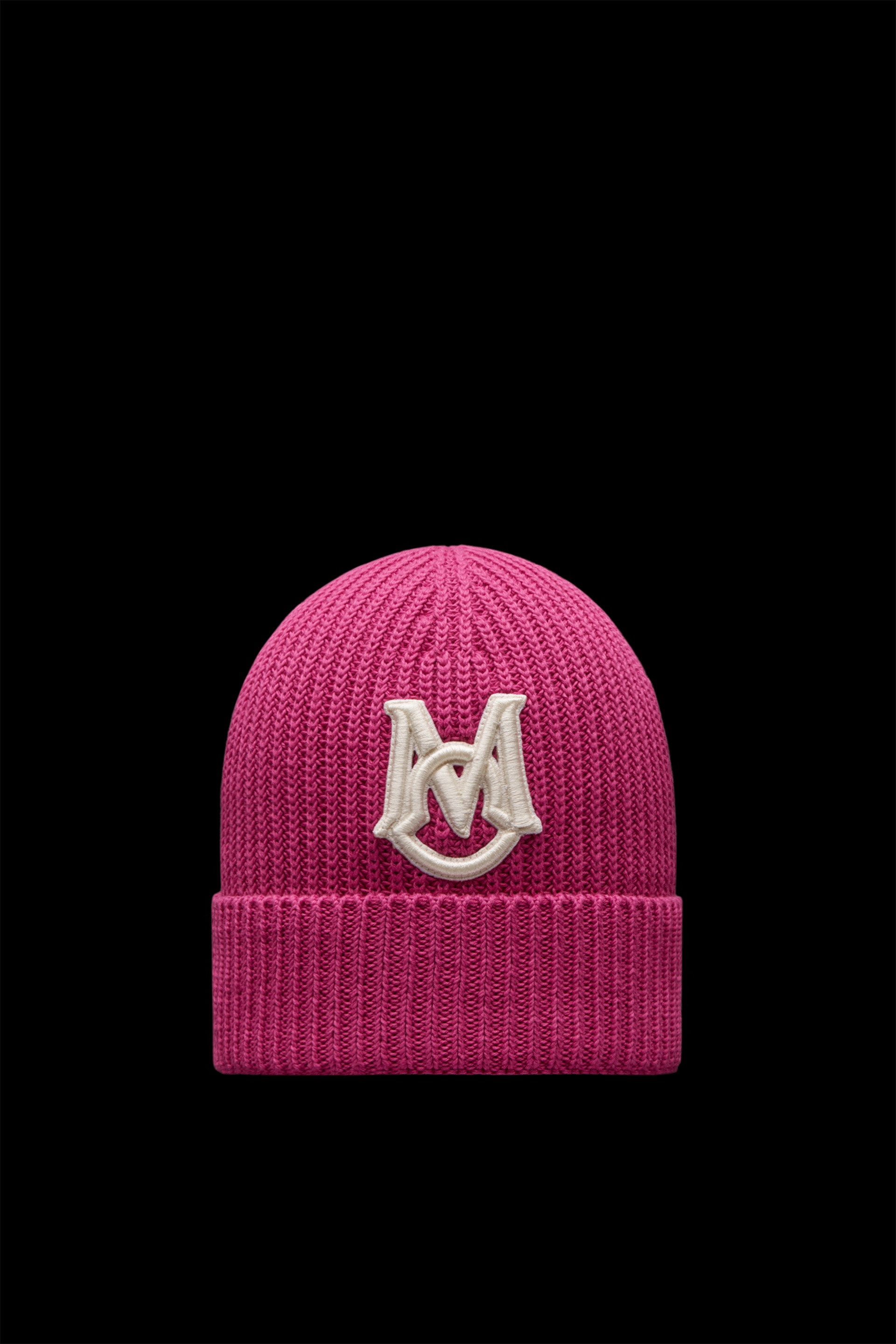 Embroidered Monogram Beanie - 1
