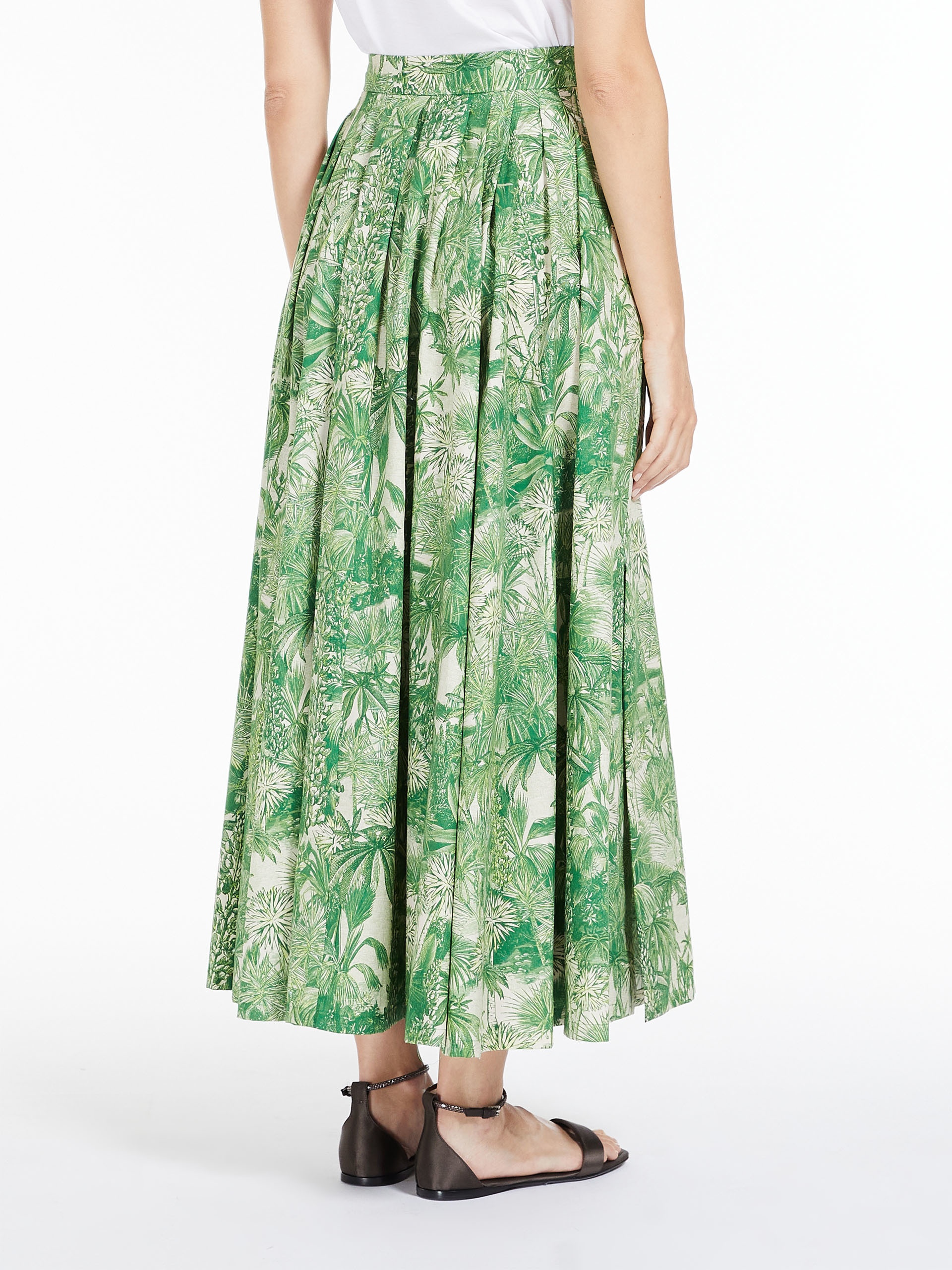 PALLA Cotton-poplin skirt - 4
