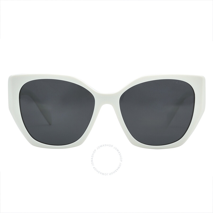 Prada Dark Grey Cat Eye Ladies Sunglasses PR 19ZSF 1425S0 56 - 1