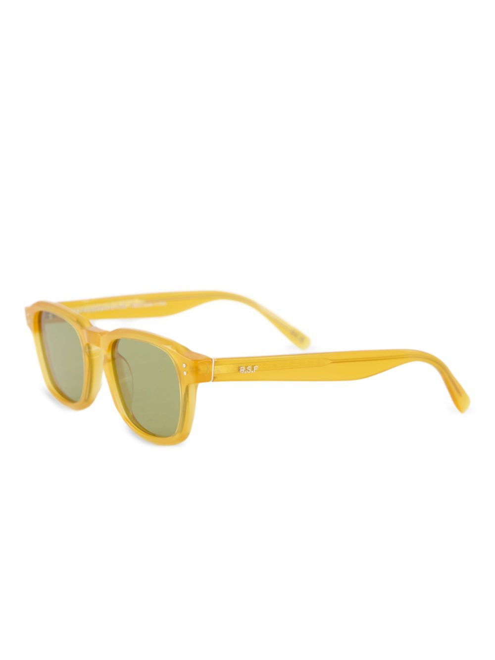 square acetate sunglasses - 2