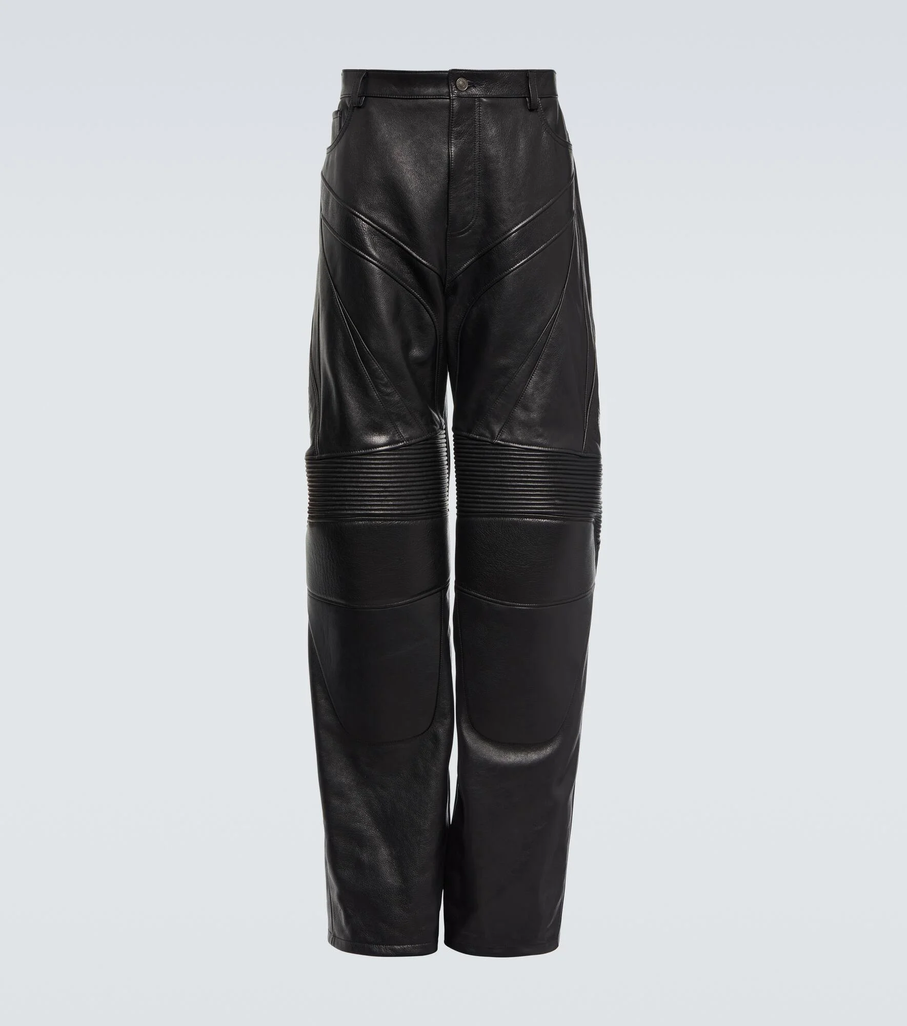 Men's Biker Baggy 바지 에 검정 - 1