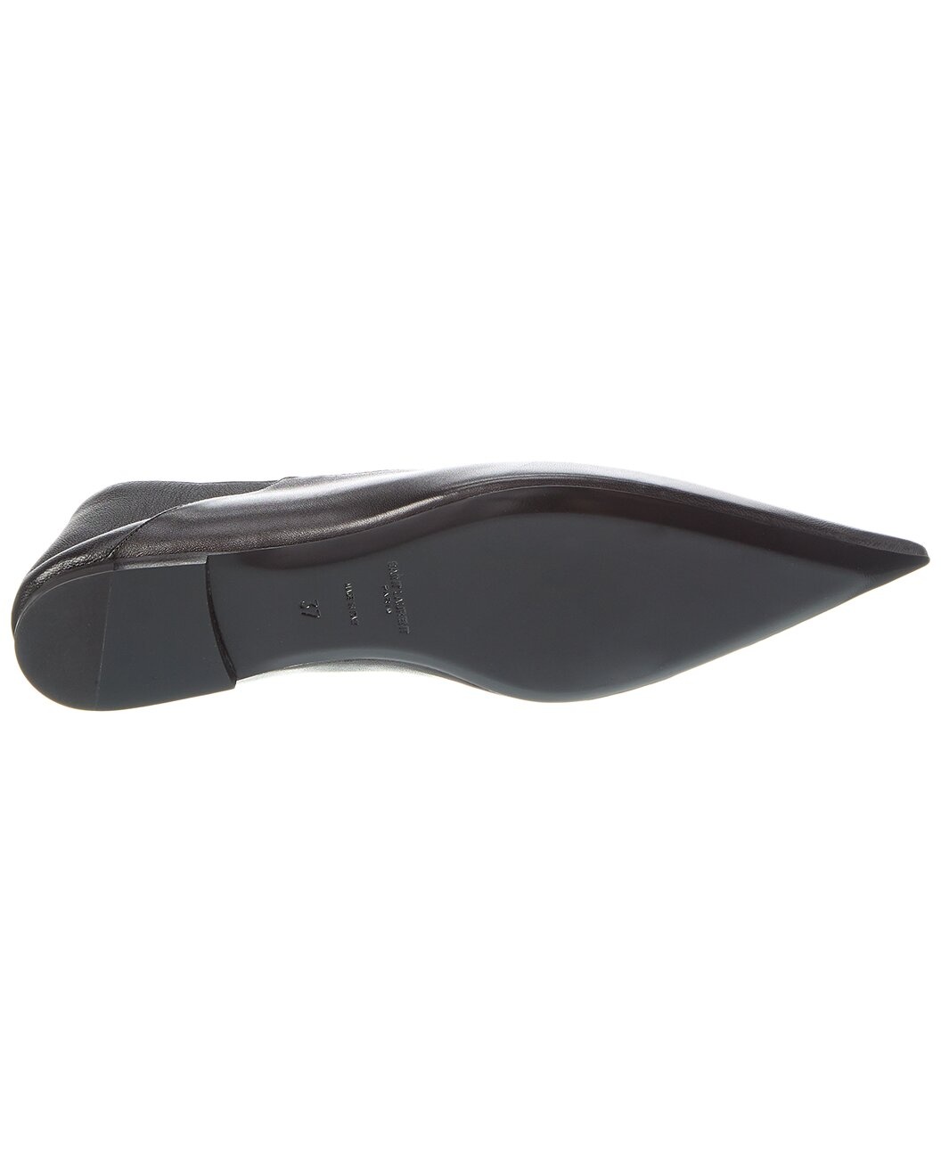 Saint Laurent Carolyn Leather Flat - 4