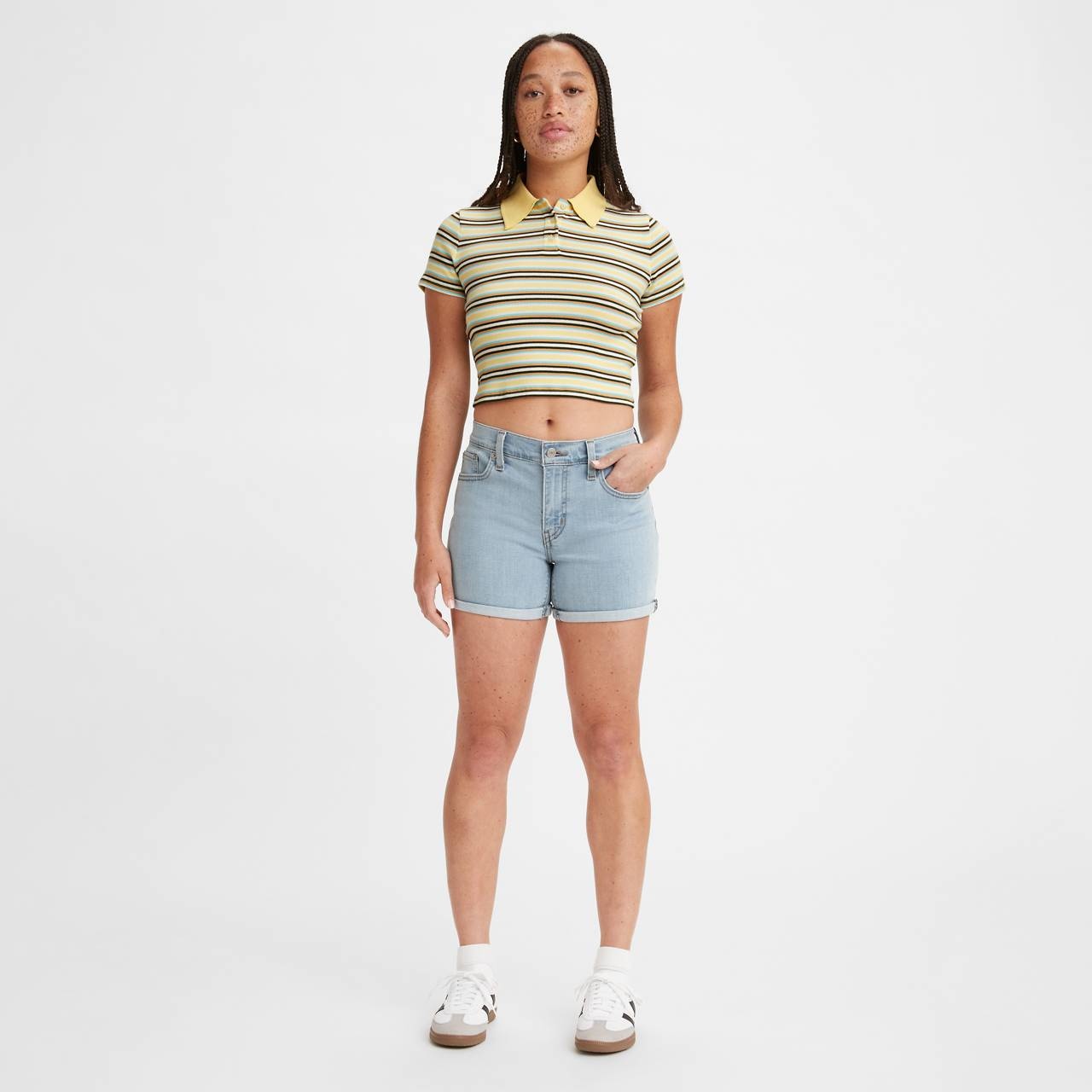 MID LENGTH WOMEN'S SHORTS - 2