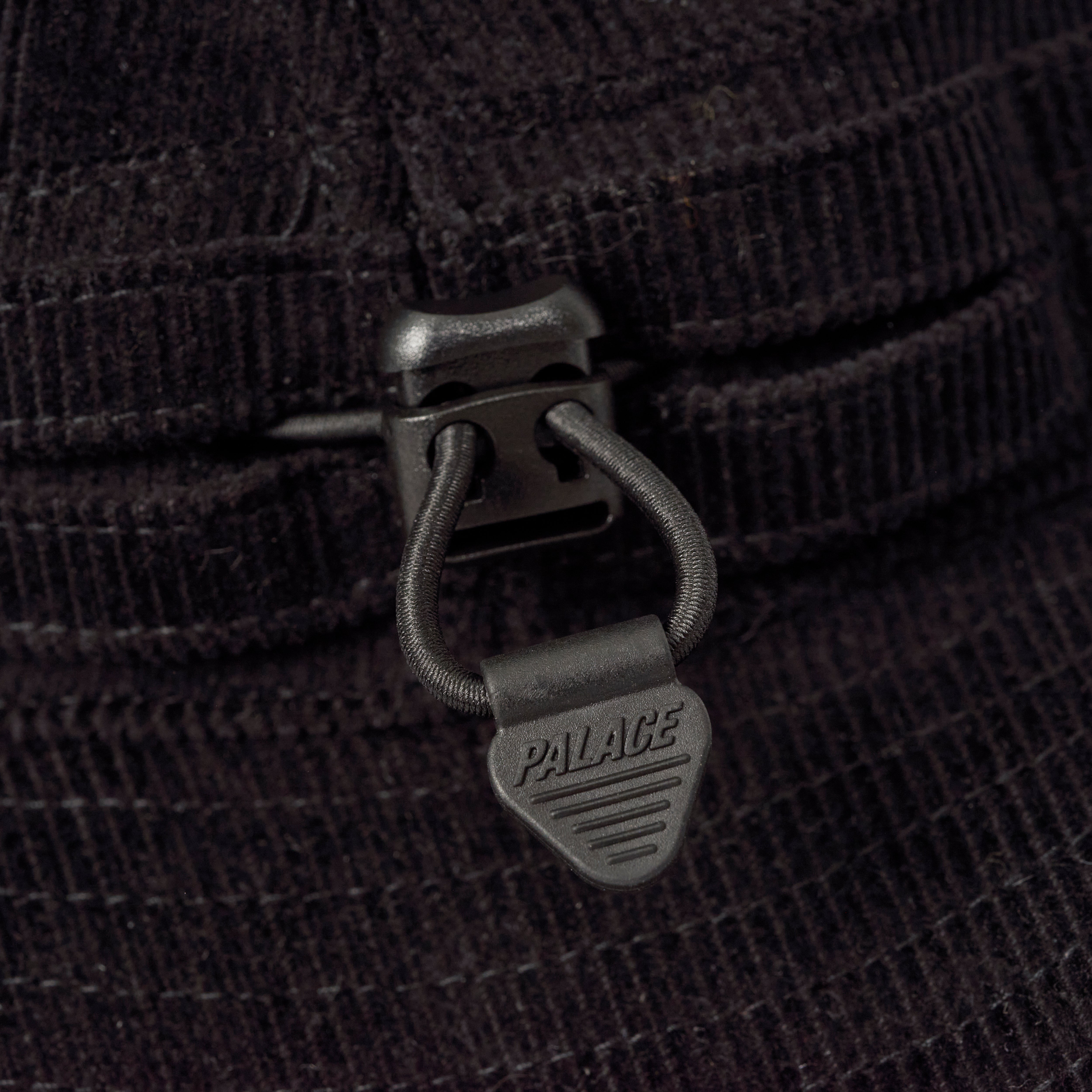 PALACE LONDON CORD BOONIE BLACK - 4