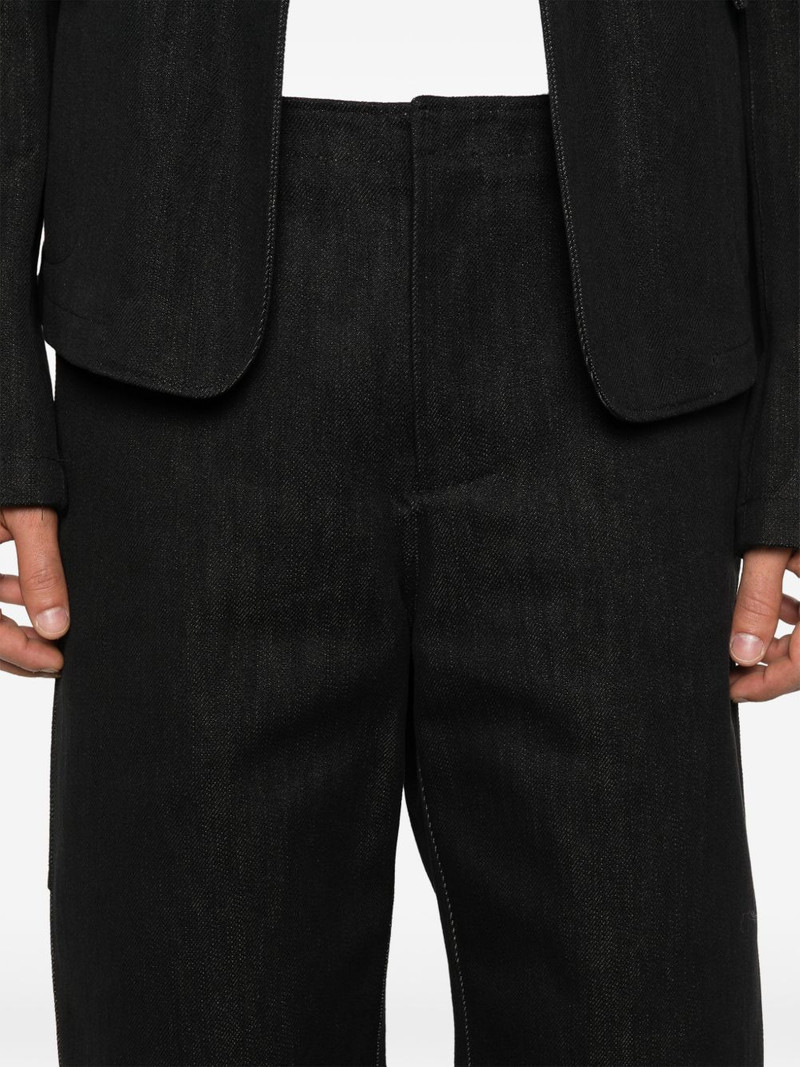 Utility gabardine shorts 5
