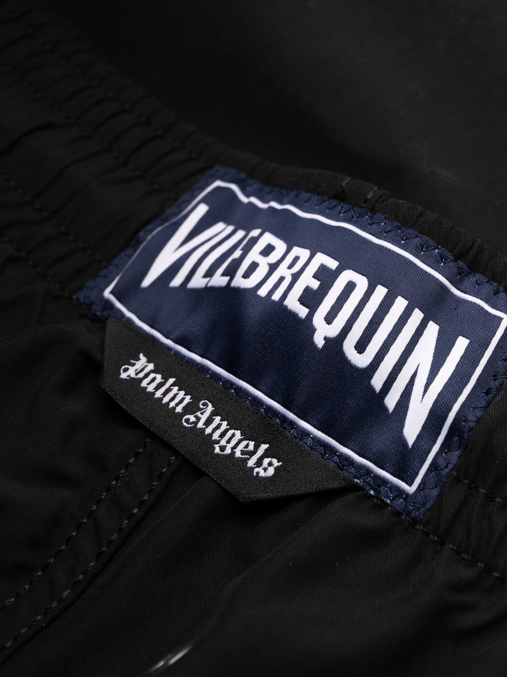 x Vilebrequin logo-patch swimming shorts - 3