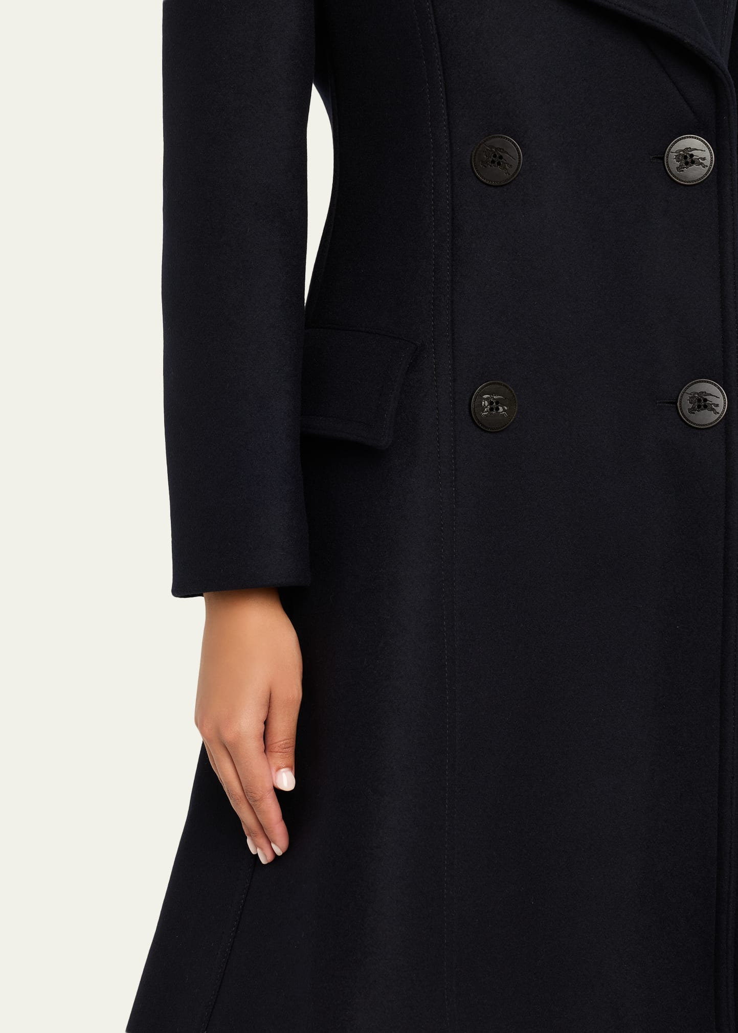 Silverlake Double-Breasted Wool Coat - 5
