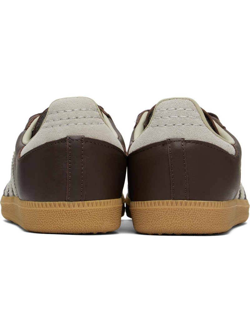 adidas Originals Brown Samba OG Sneakers outlook