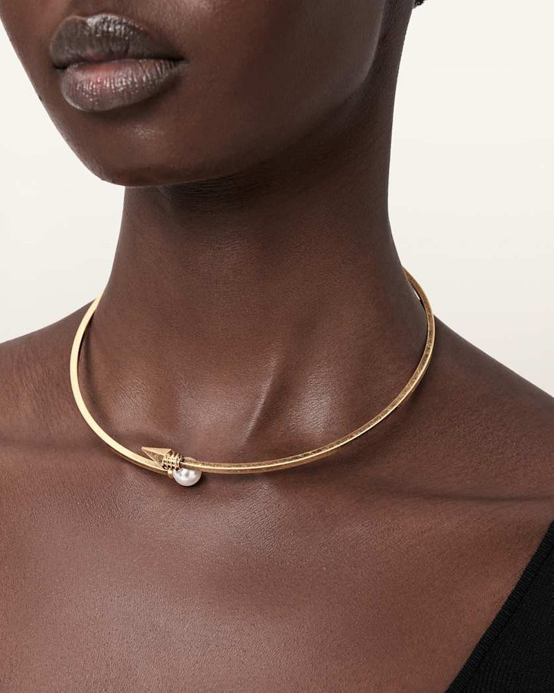 ALLSAINTS HAZEL HINGE NECKLACE outlook