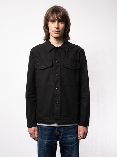 Nudie Jeans Colin Canvas Overshirt Black outlook