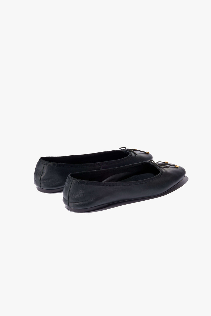 LEATHER BALLET FLAT 5