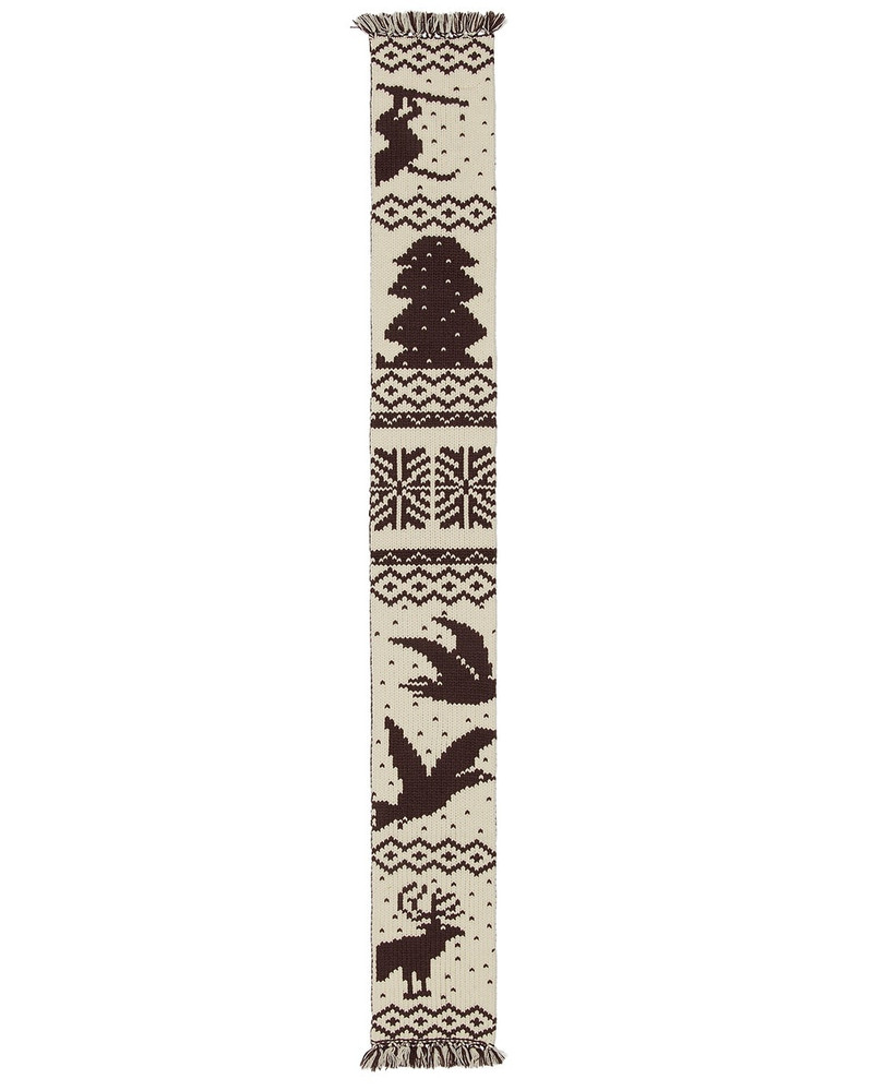 BEAMS PLUS Muffler Jacquard Nordic outlook