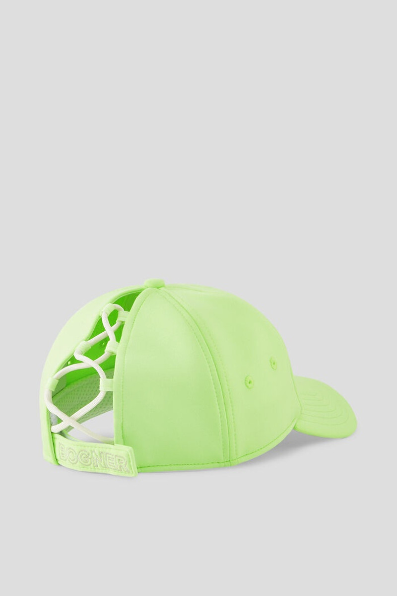 Mara Jersey cap in Light green 4
