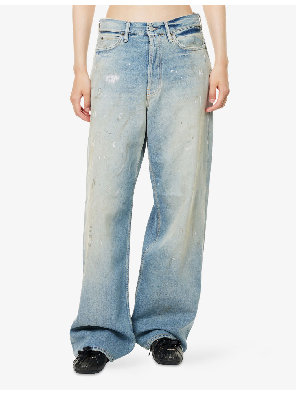1981 Trafalgar Cotton-Blend Denim Jeans - 3