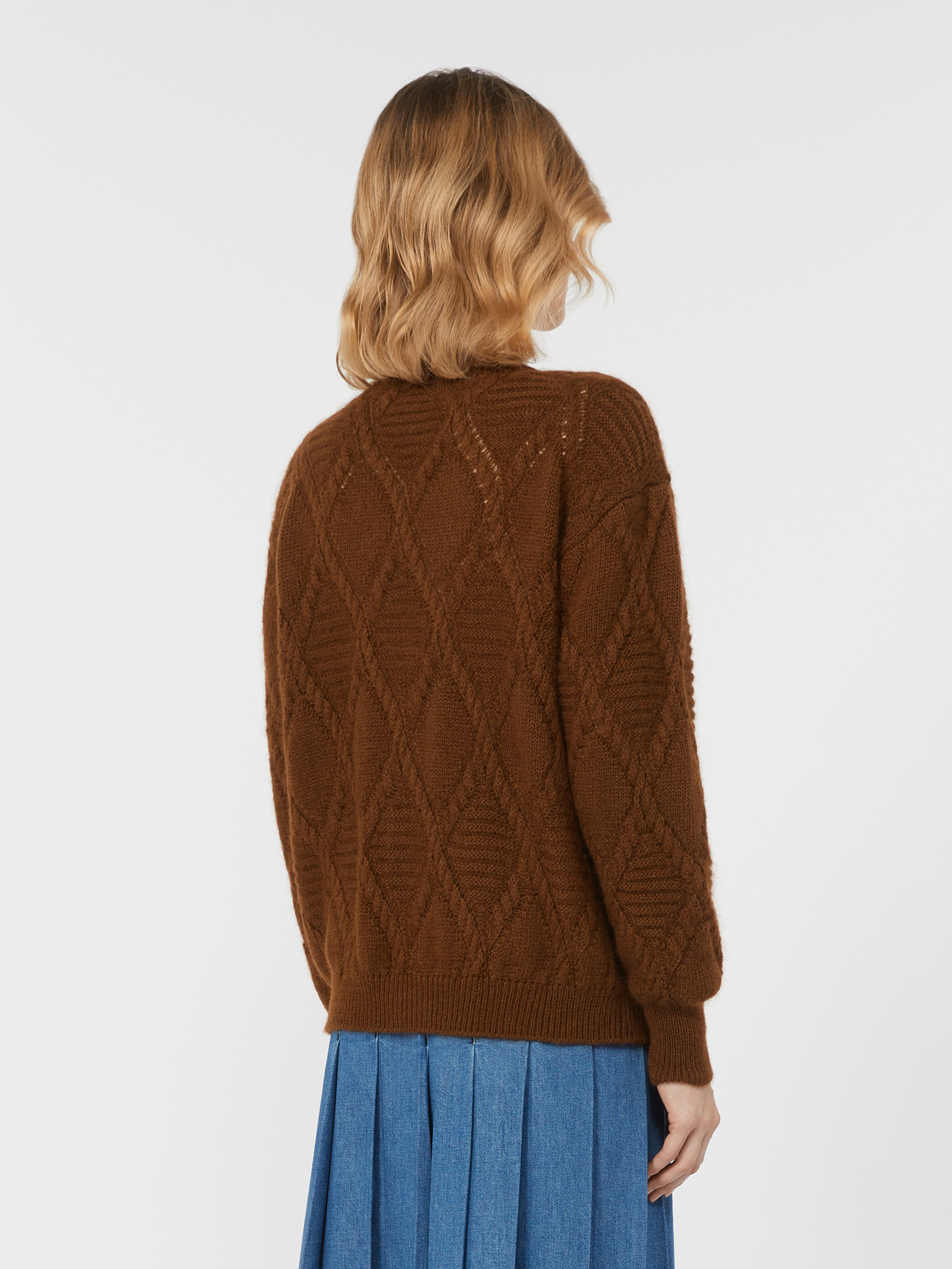 BOLERO Mohair blend cardigan - 4