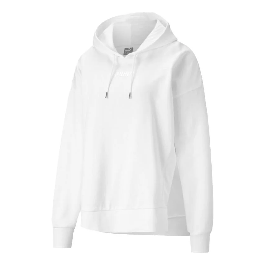 (WMNS) PUMA Her Pullover Hoodie 'White' 847688-02 - 1
