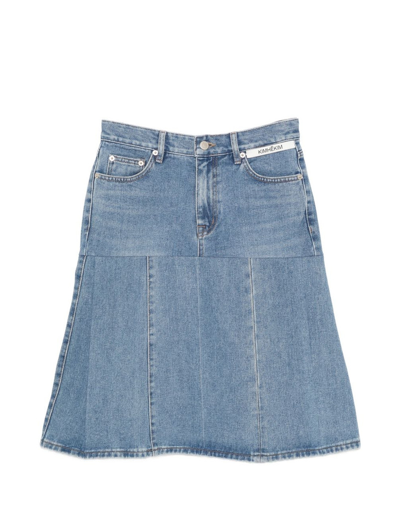 Reformed denim skirt 1