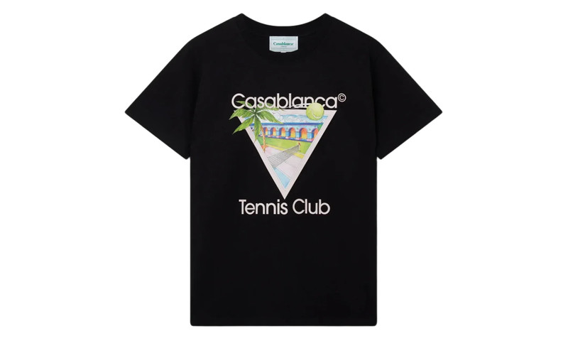 Tennis Club Icon T-Shirt "Black" MPS24 JTS 001 12 - 1