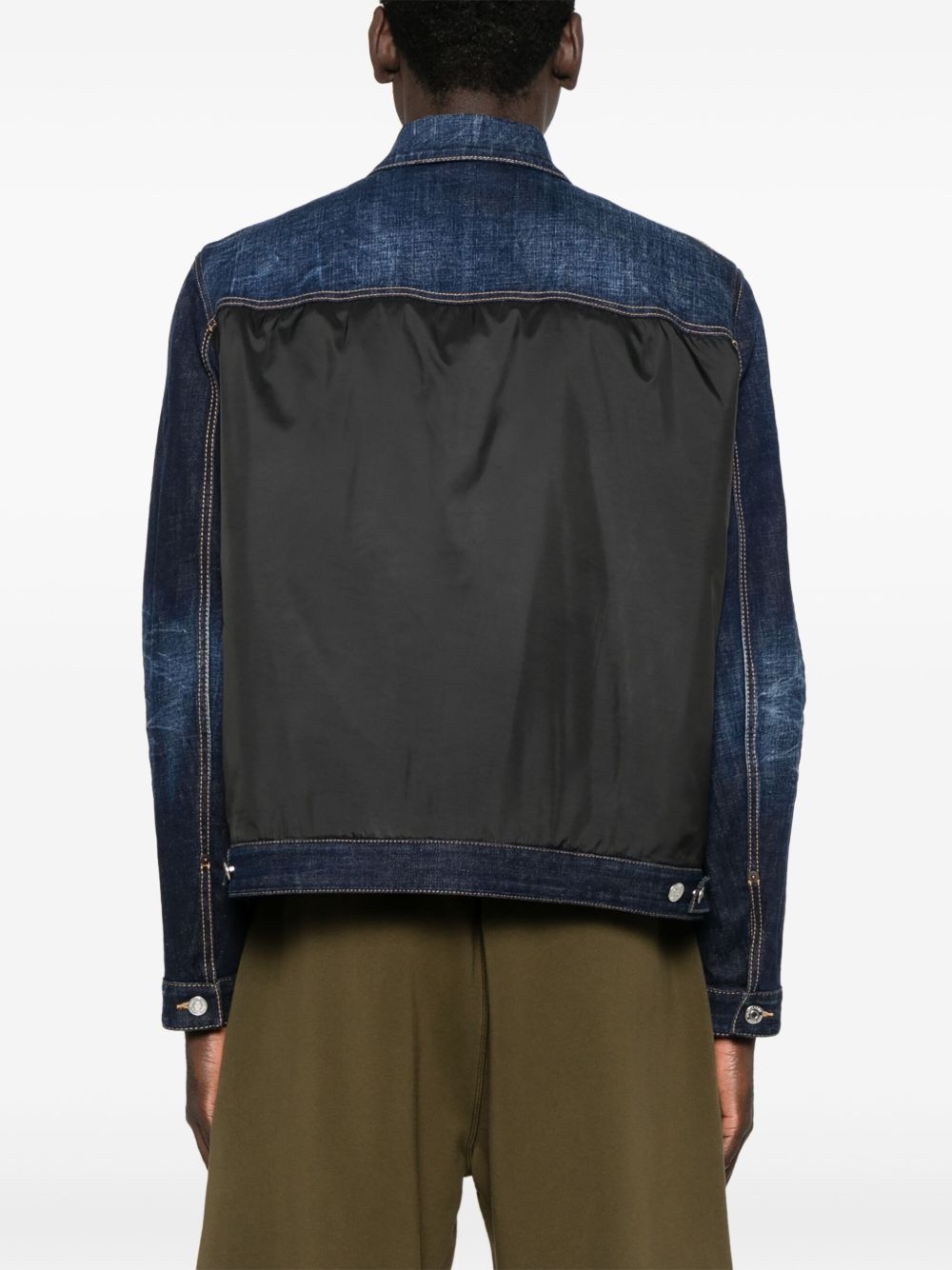 Denim Puffer jacket - 4