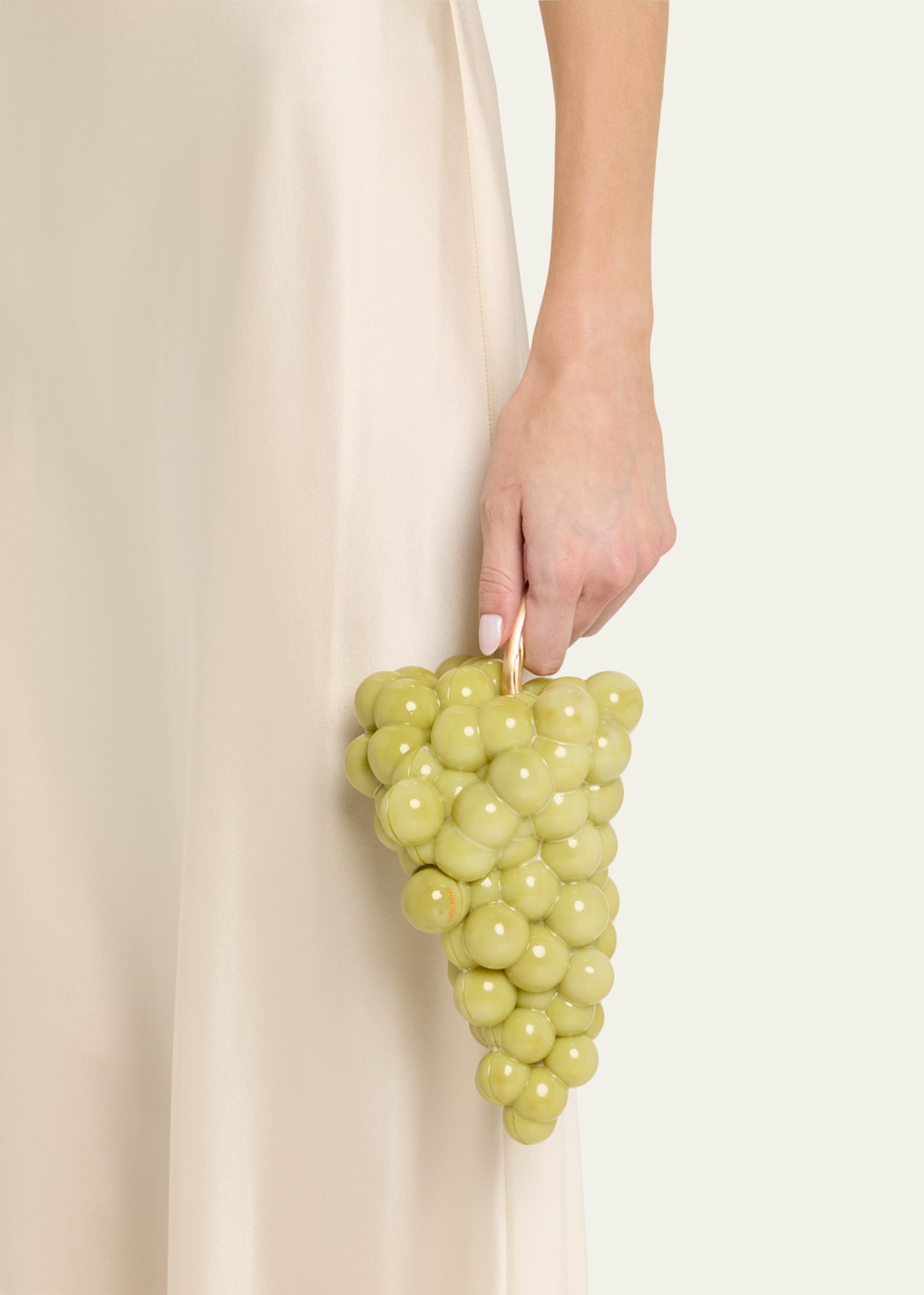 Grape Acrylic Clutch Bag - 2