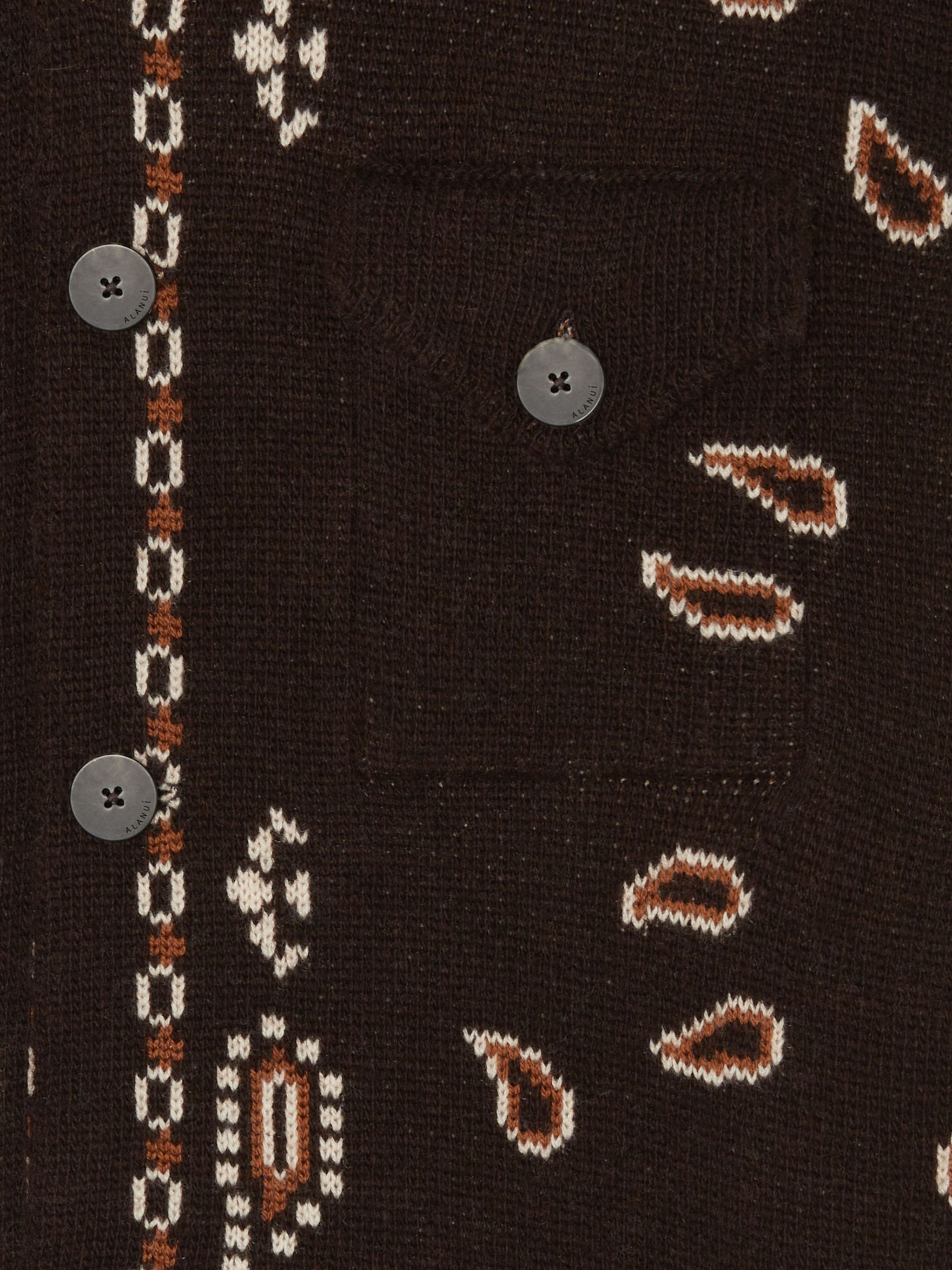 Bandana Piqué Jacquard Shirt - 7