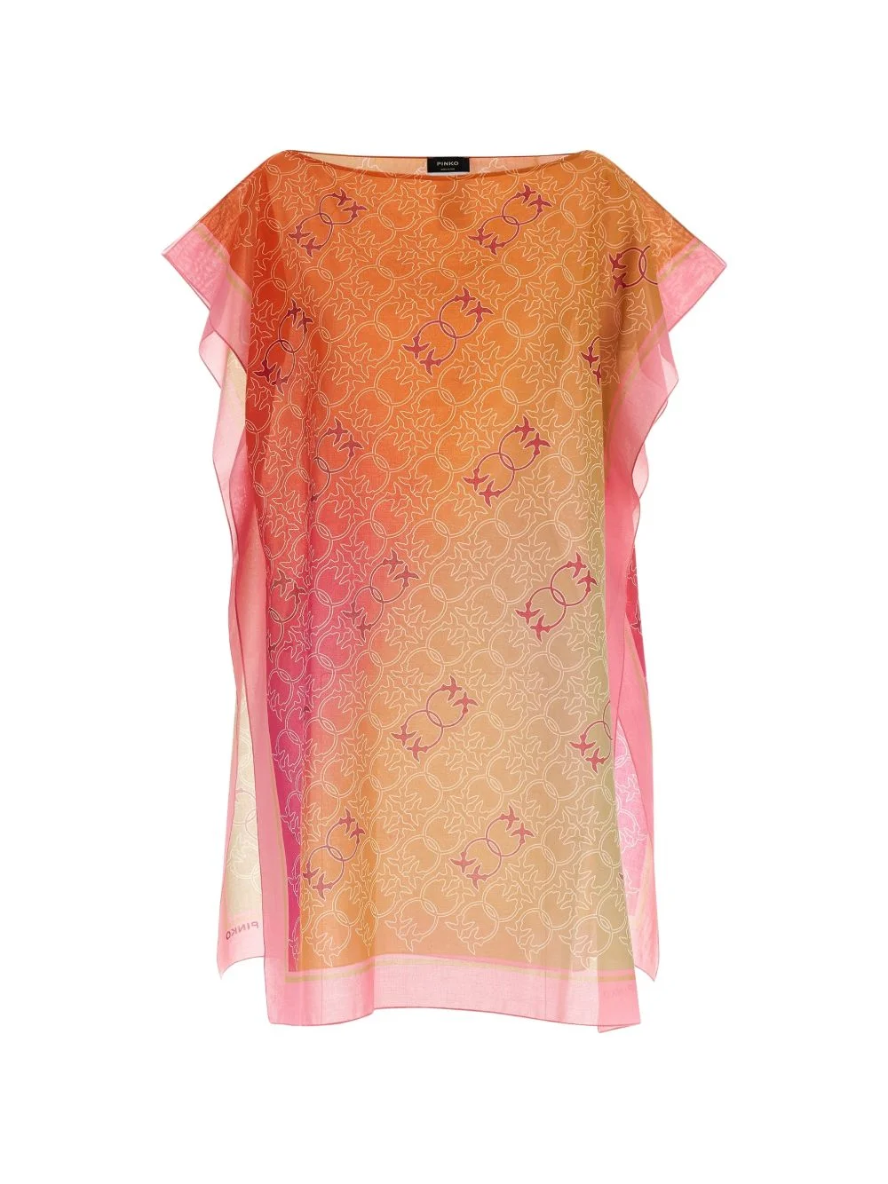 polka bird beach cover-up - 1