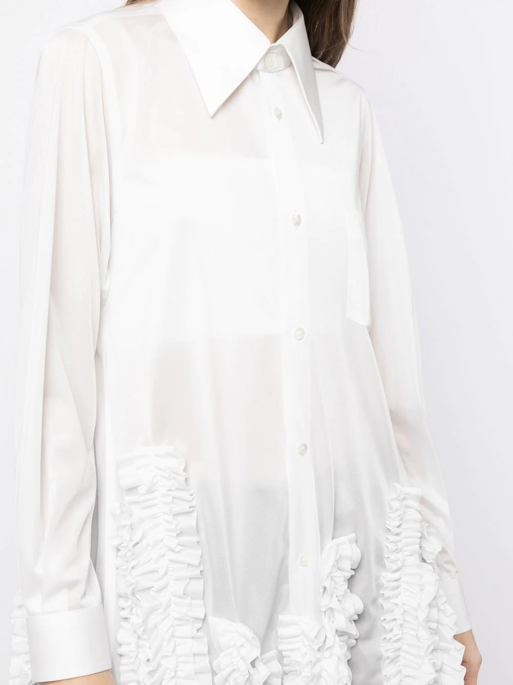 ruffle-appliquÃ© shirt - 5
