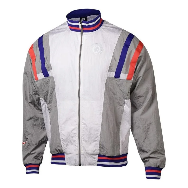 Nike Chelsea FC Air Max Windbreaker Jacket 'Grey' CW3894-100 - 1