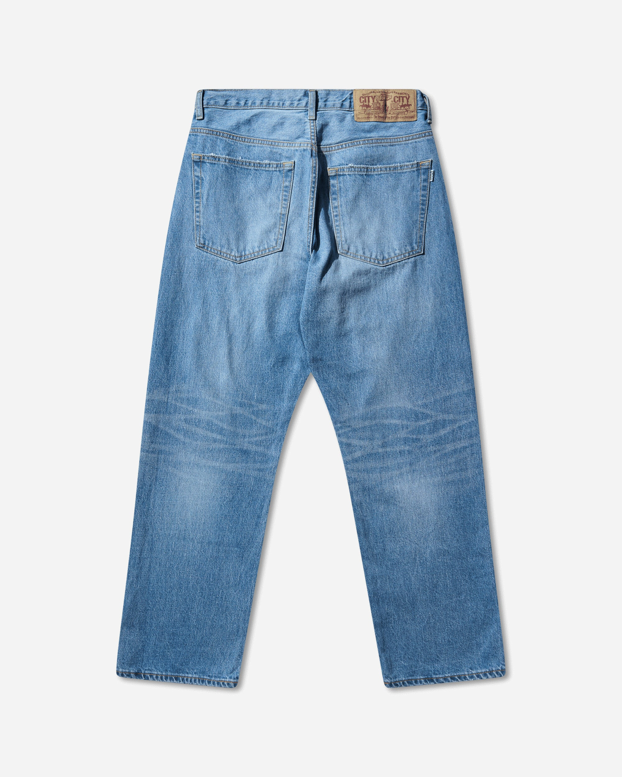 Men's Shark Loose Fit 13oz Denim Pants Indigo - 2