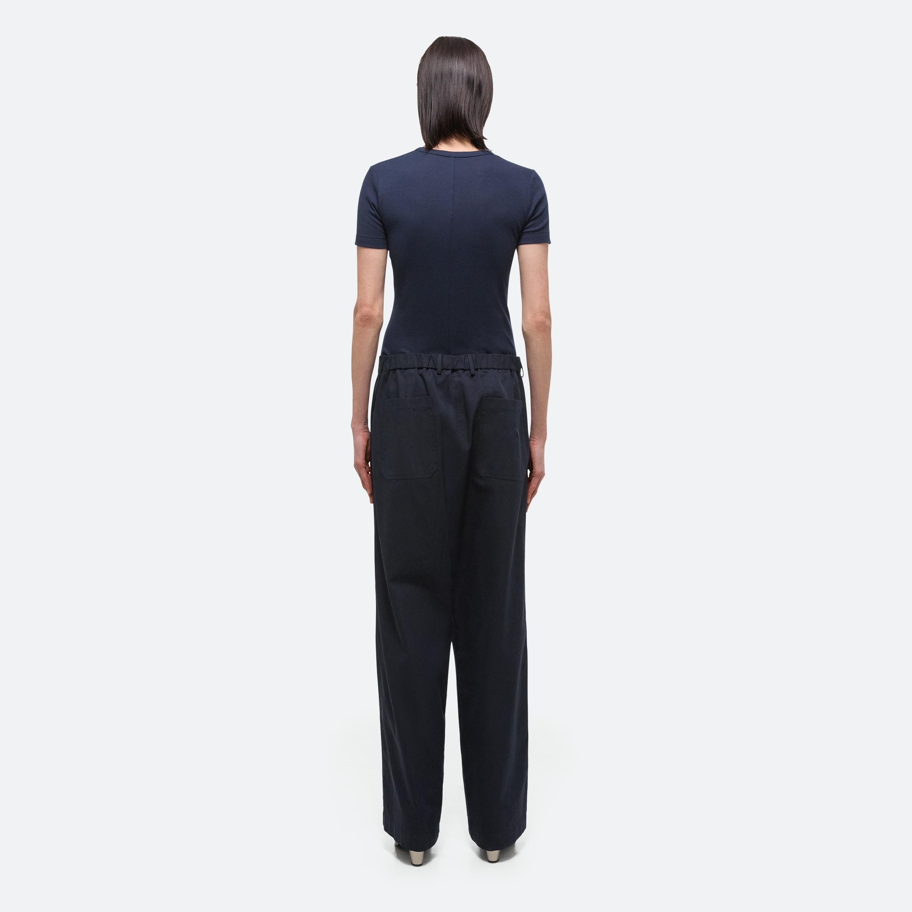 WIDE LEG GUSSET PANTS - 5