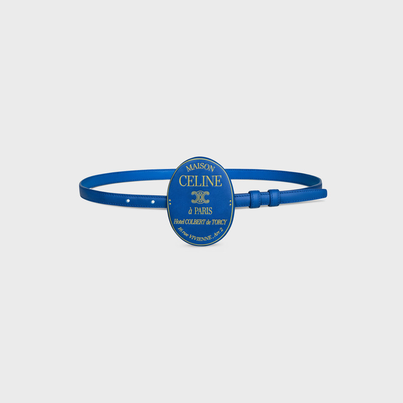 MAISON CELINE BELT 13MM IN SMOOTH CALFSKIN 1