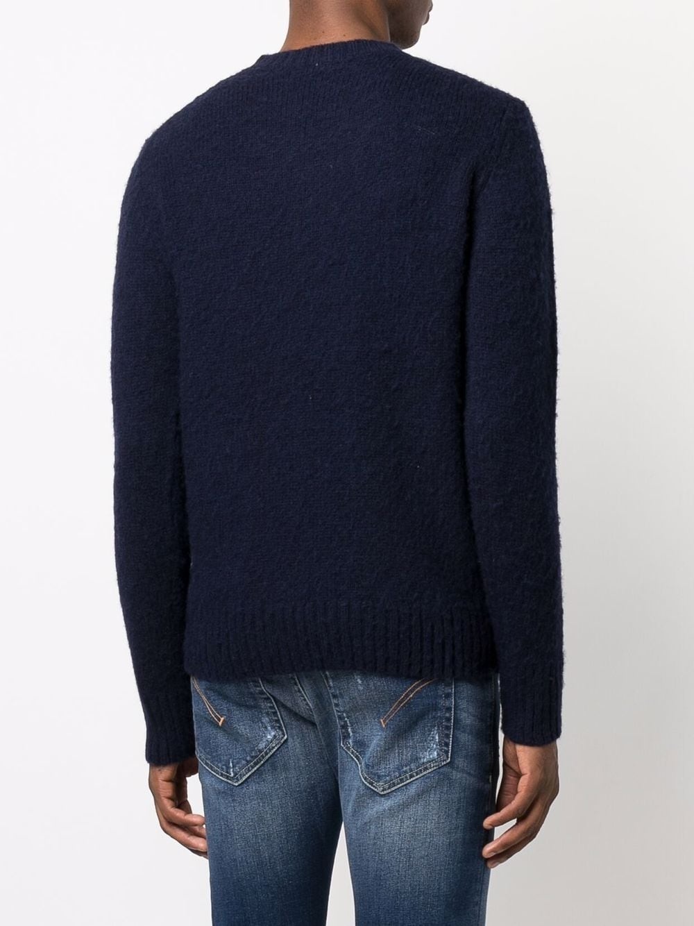 crewneck wool jumper - 4