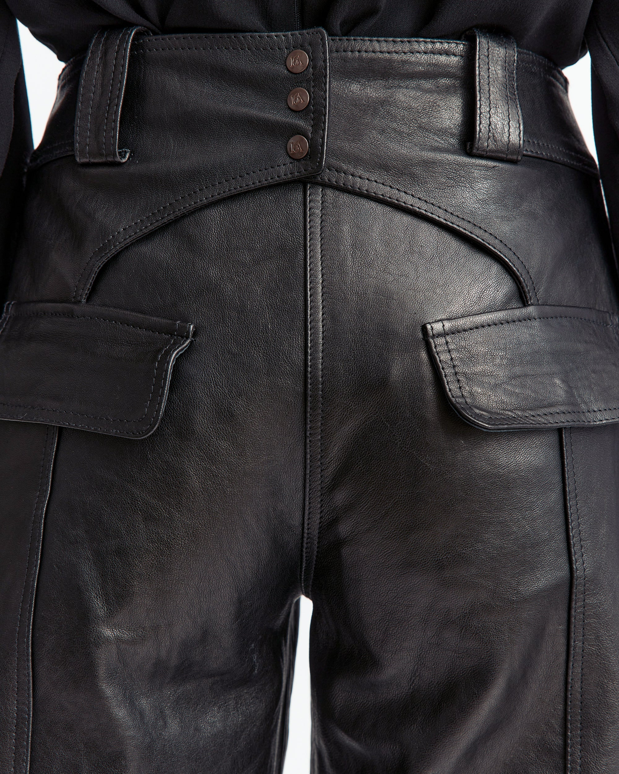 ALCEA TROUSER IN LEATHER - 5