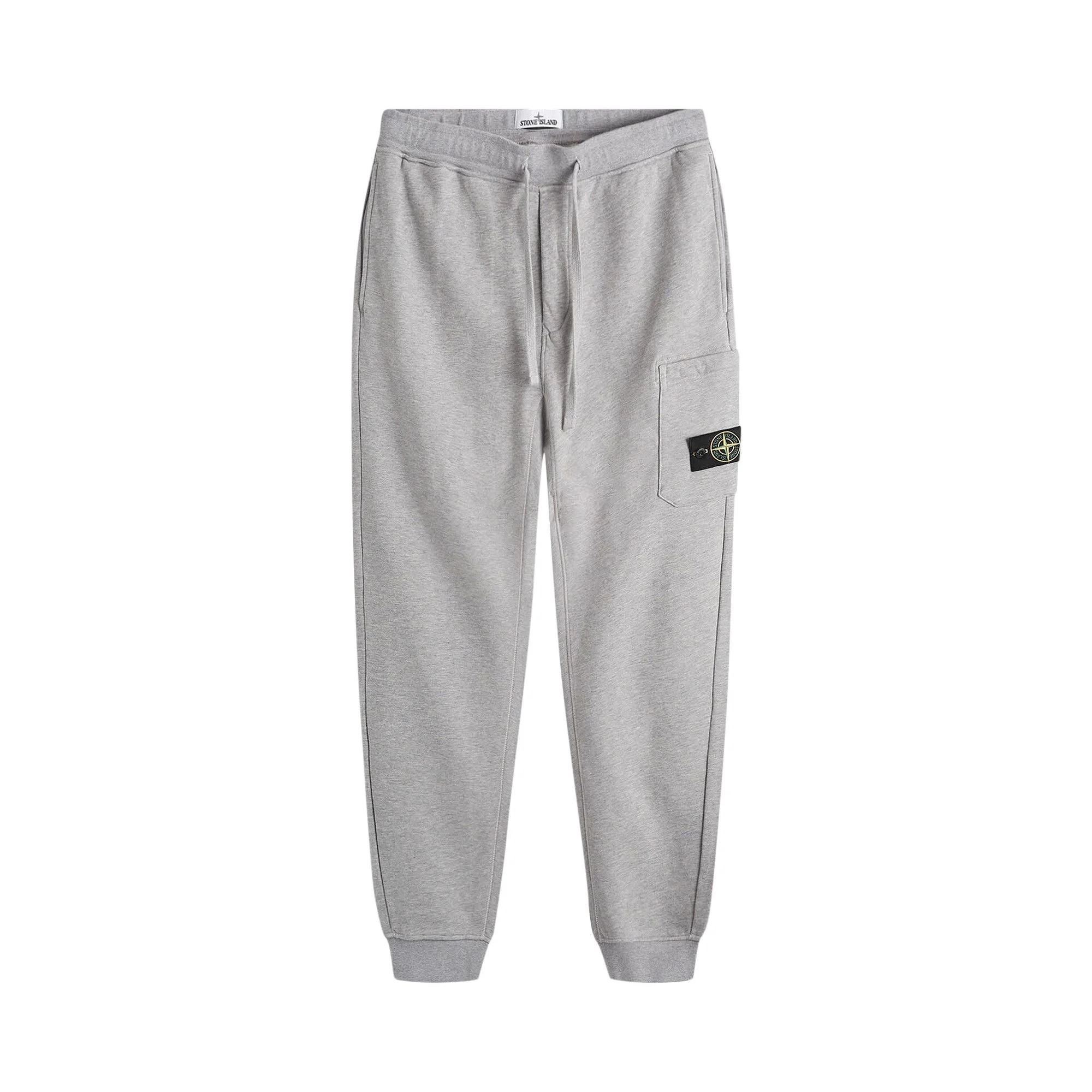 Stone Island Sweatpants 'Melange Grey' - 1